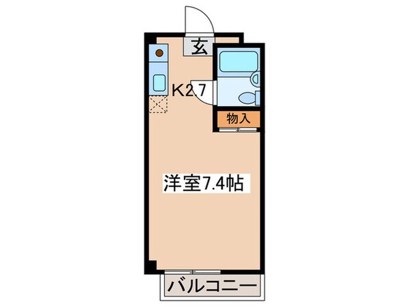 北町マンションＫ－０の物件間取画像